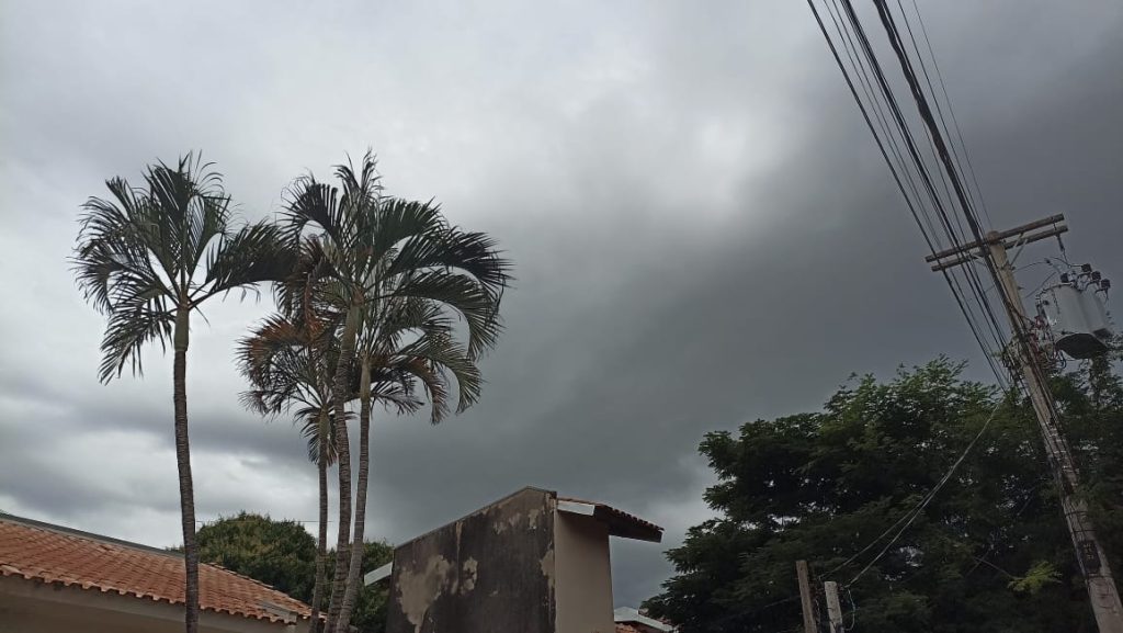 Sexta-feira será de chuva e queda nas temperaturas em Naviraí