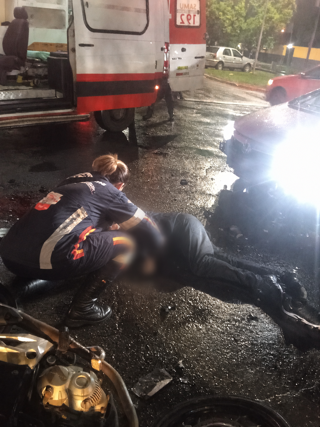 Motociclista morre em acidente na Avenida Amélia Fukuda, em Naviraí