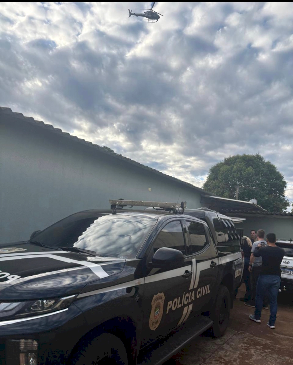 Polícia Civil prende foragido que vinha aterrorizando população com publicações ameaçadoras em Fátima do Sul